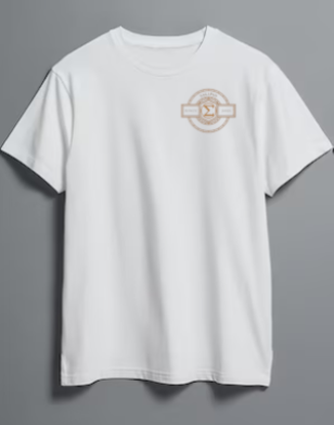 Camiseta blanca logo